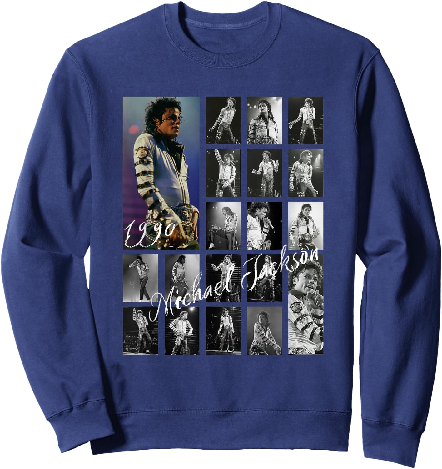 Michael Jackson 077 Sweatshirt - Sweatshirt | Navy