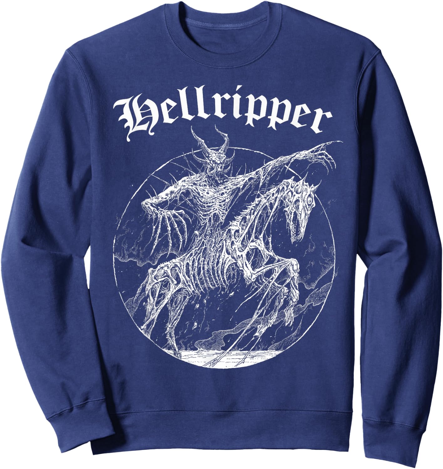 'Hellripper - Der Nuckelavee' Sweatshirt - Sweatshirt | Navy