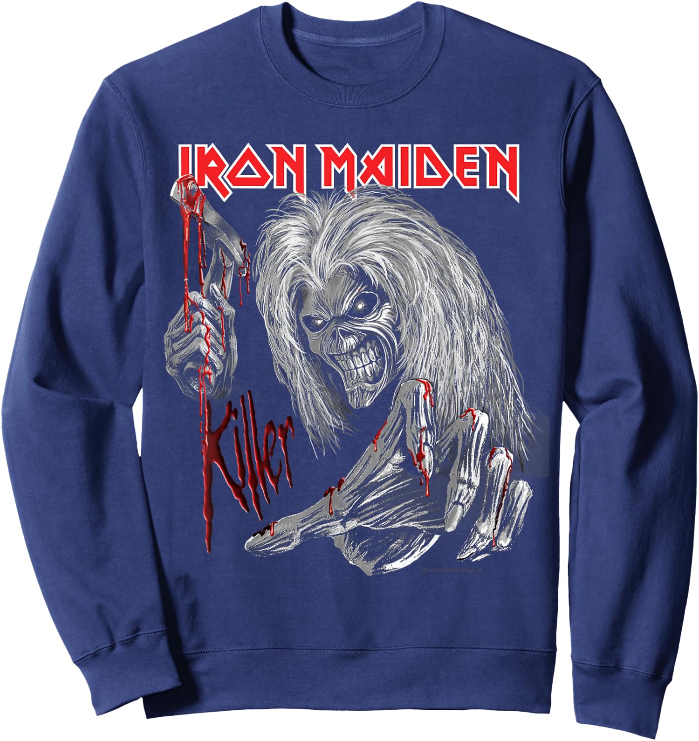 Iron Maiden - Legacy Collection Ed Kills Again , black Sweatshirt - Sweatshirt | Navy