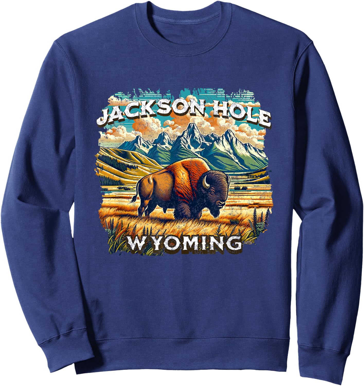 Jackson Hole Sweatshirt - Sweatshirt | Navy