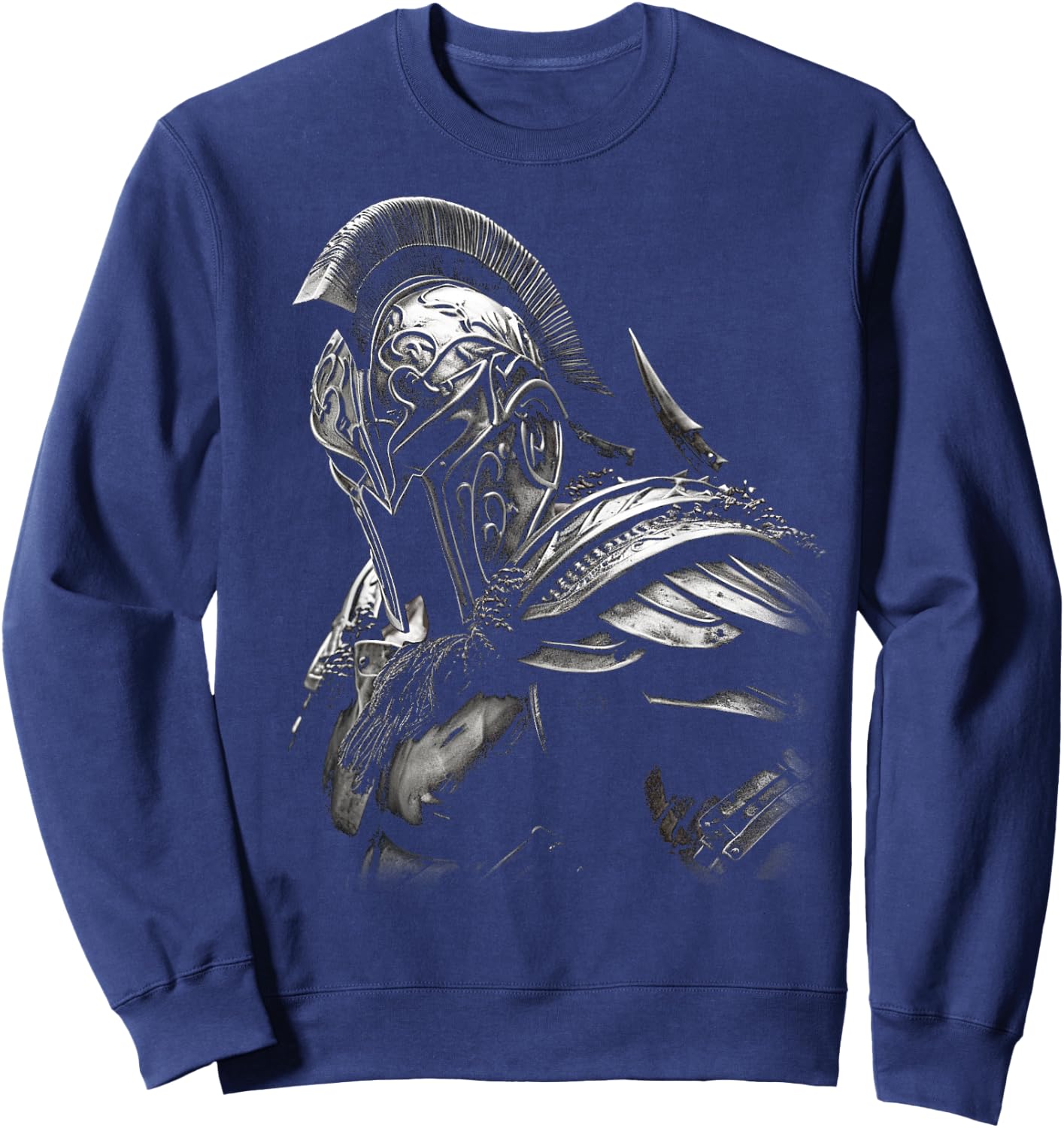 Spartan Patriotic Molon Labe Spartan Greek , Black, S Sweatshirt - Sweatshirt | Navy