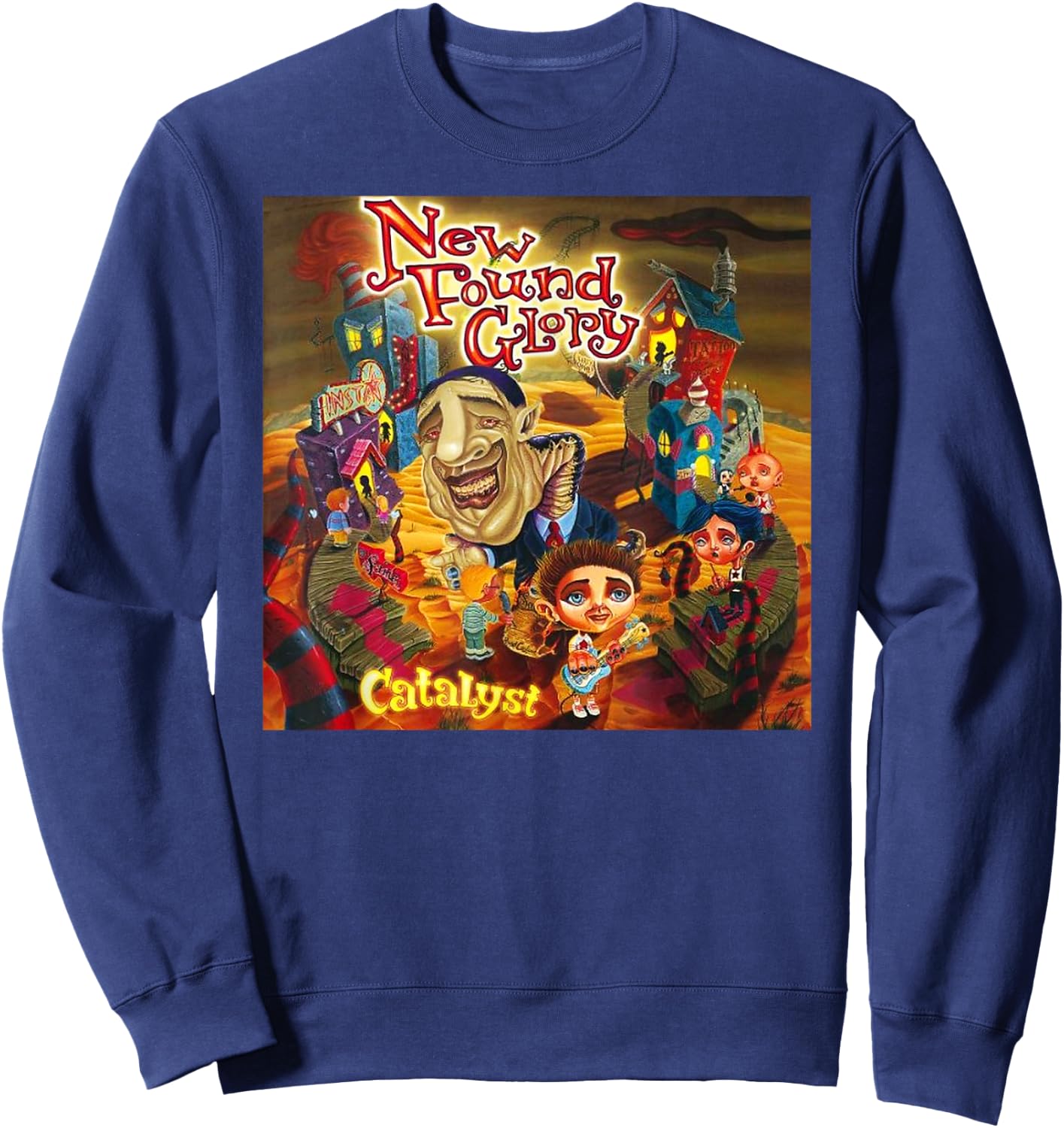 Men women Catalyst Sweatshirt - Sweatshirt | Navy