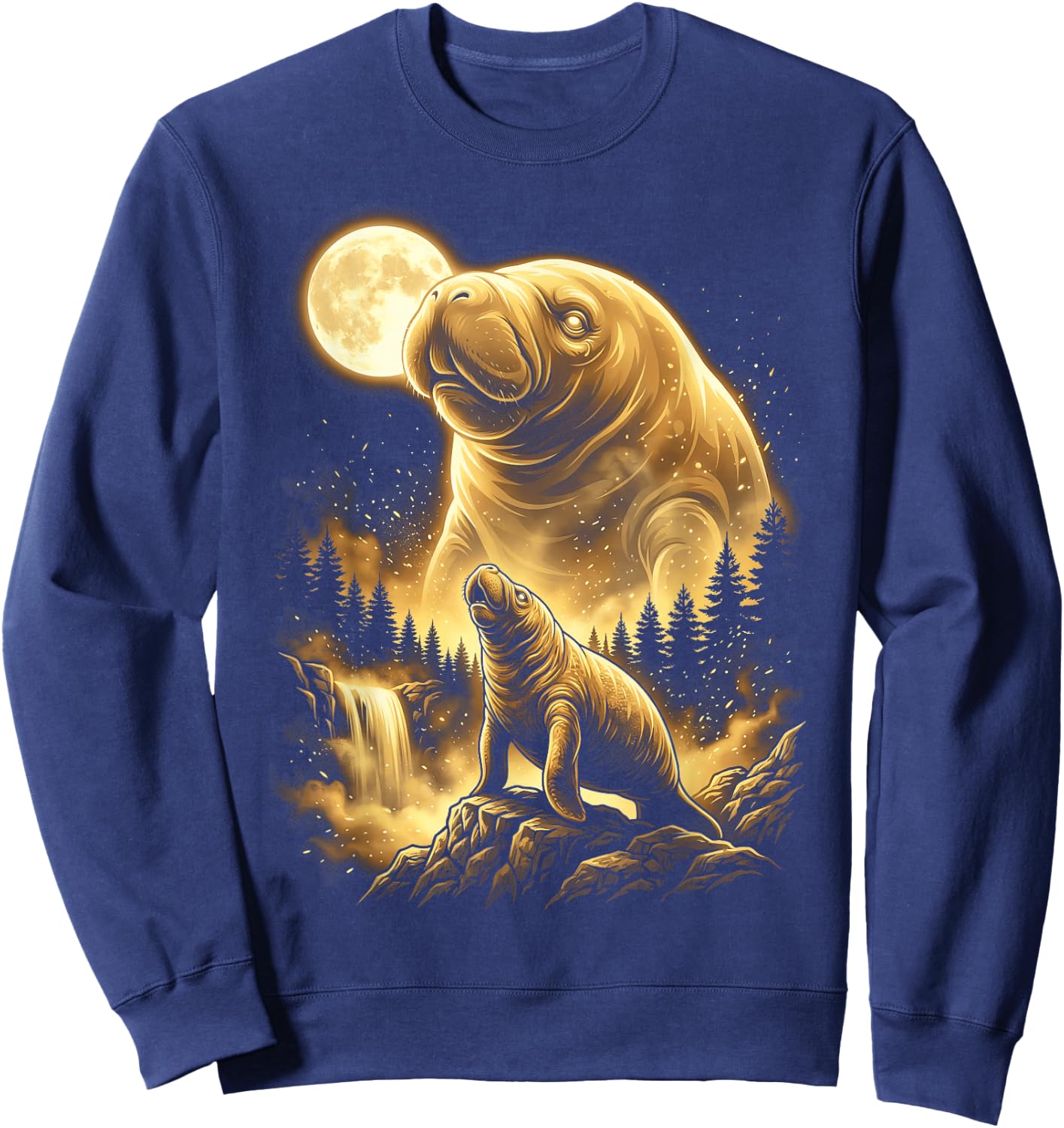 T-Shirt Sweatshirt - Sweatshirt | Navy