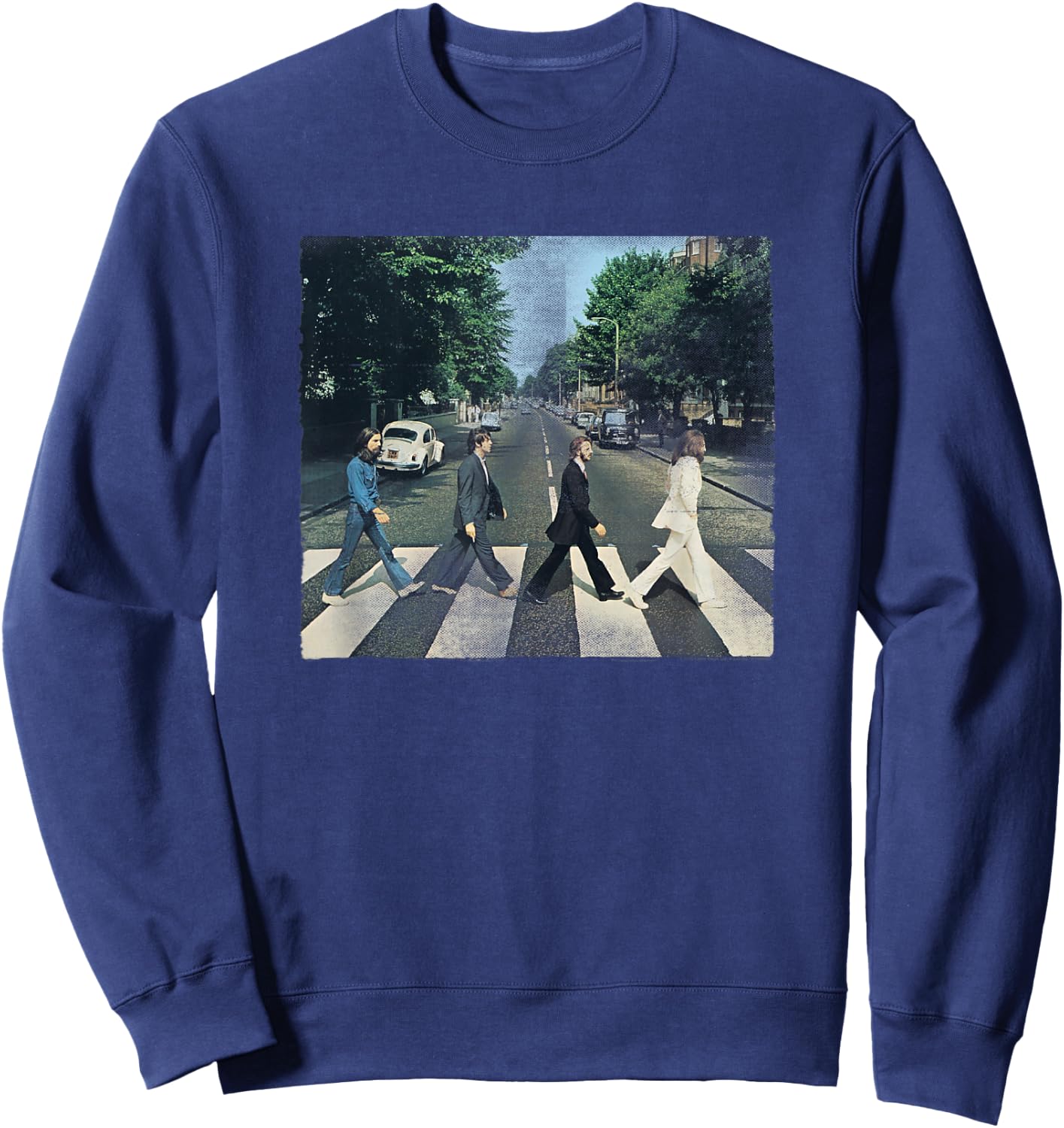 The Beatles Crossing Abbey Road Sweatshirt - Sweatshirt | Navy