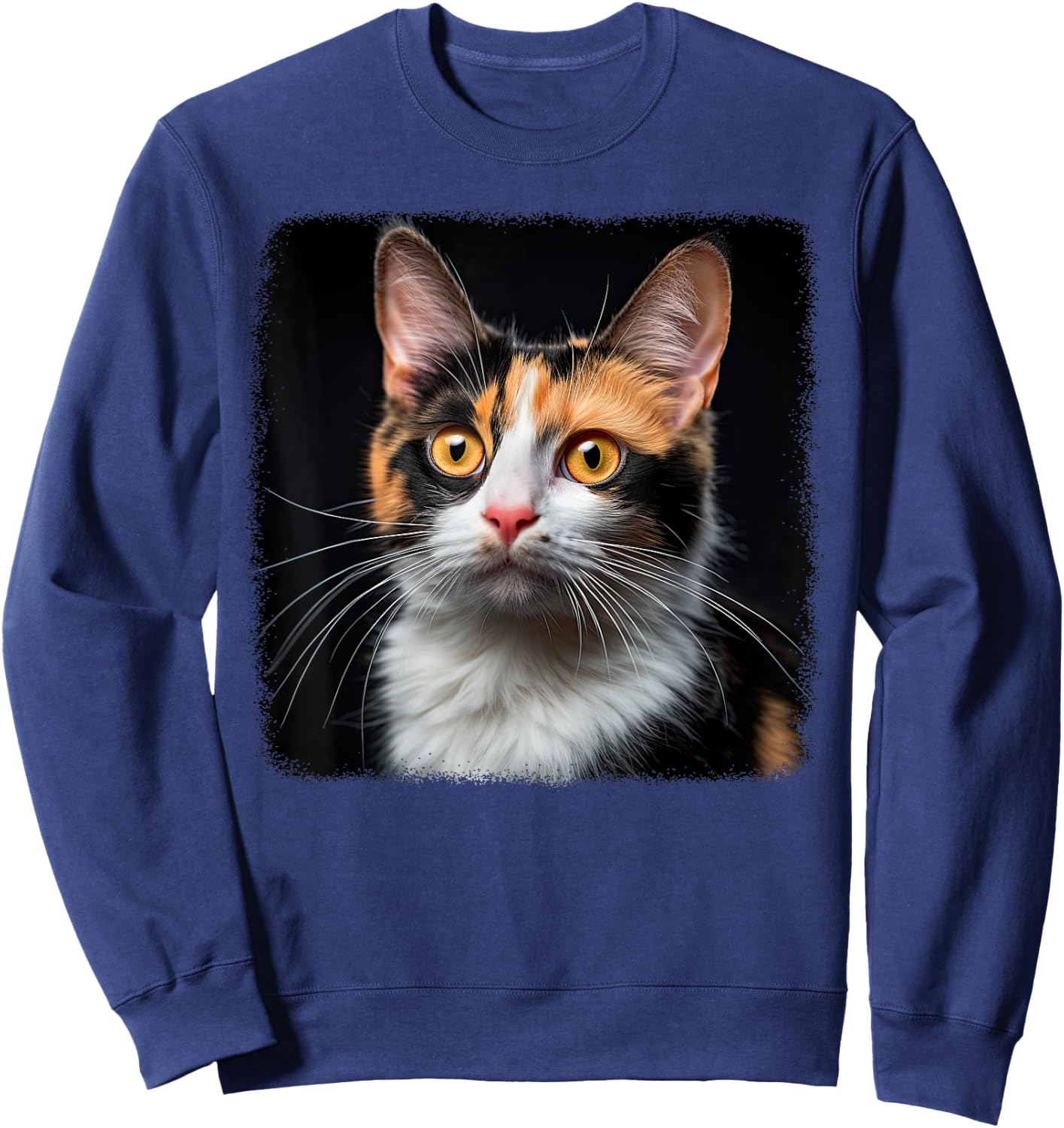 Calico Cats Calico Cat Sweatshirt - Sweatshirt | Navy