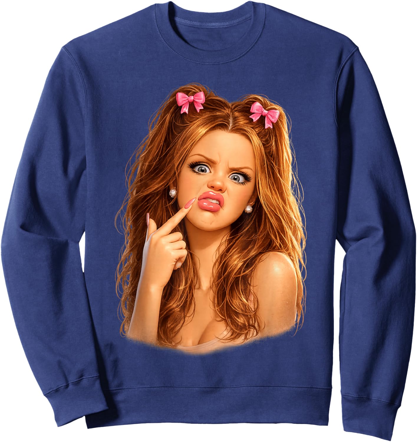 Genervte Diva - Sarkasmus arrogant & lustig mit Humor Sweatshirt - Sweatshirt | Navy