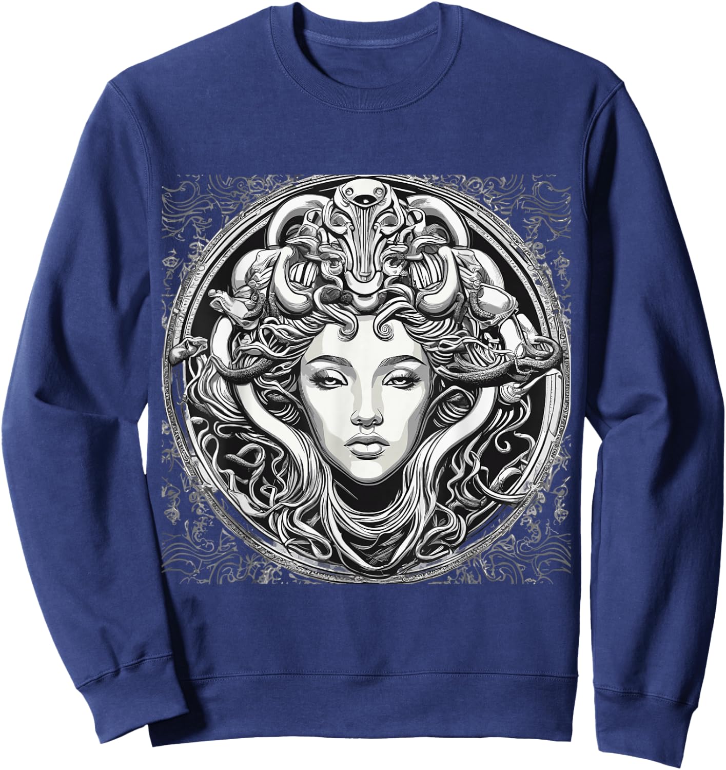 Medusa Art Sweatshirt - Sweatshirt | Navy