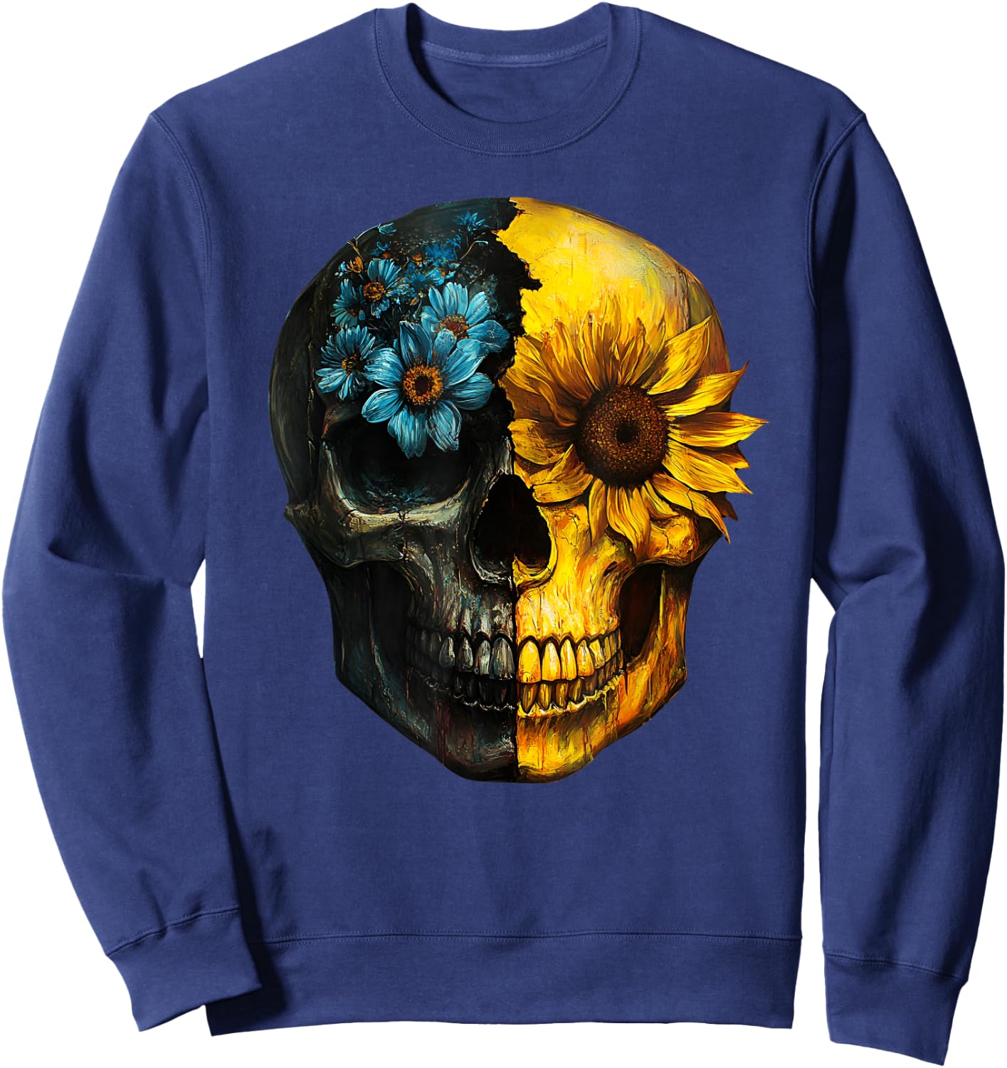 1,2,3 Rock Music Style ist für Sie da Sweatshirt - Sweatshirt | Navy
