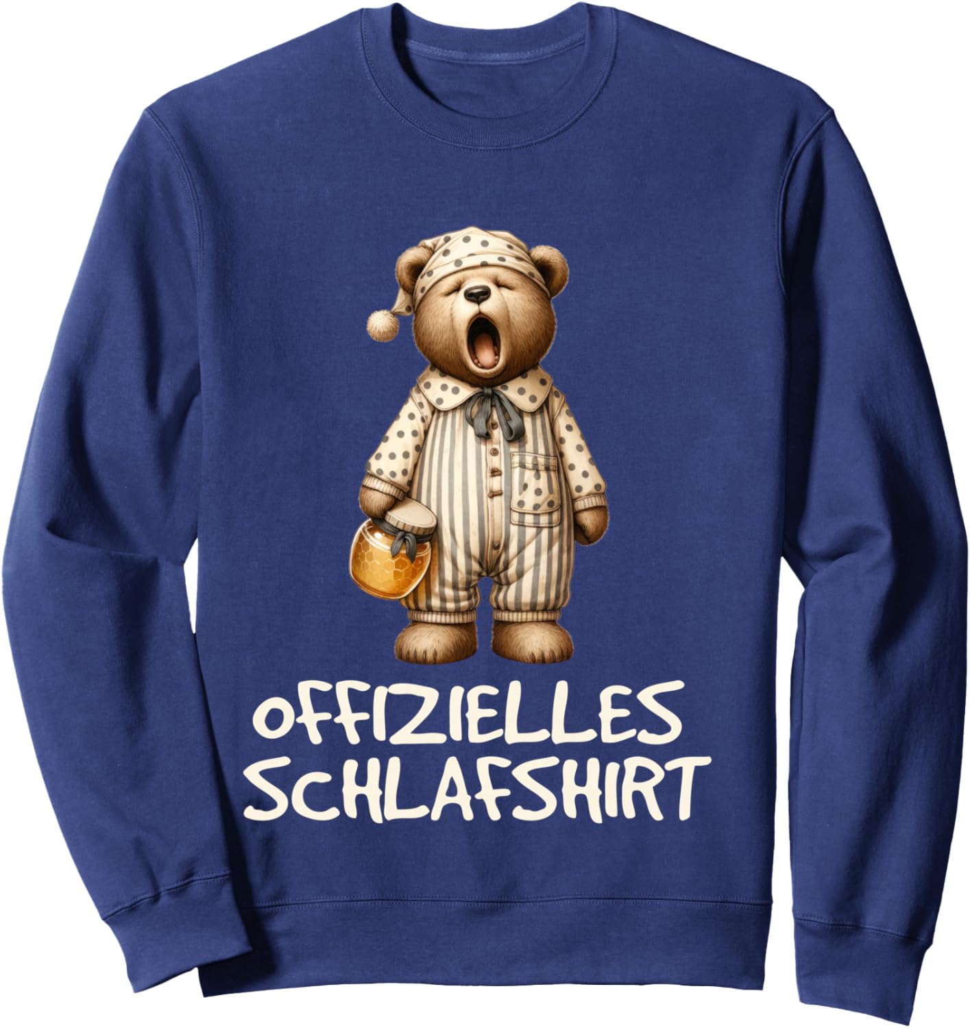 Official Bear Sleep Shirt Sweatshirt - Sweatshirt | Navy