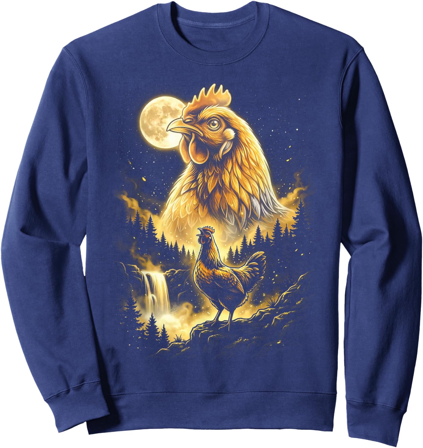 T-Shirt Sweatshirt - Sweatshirt | Navy