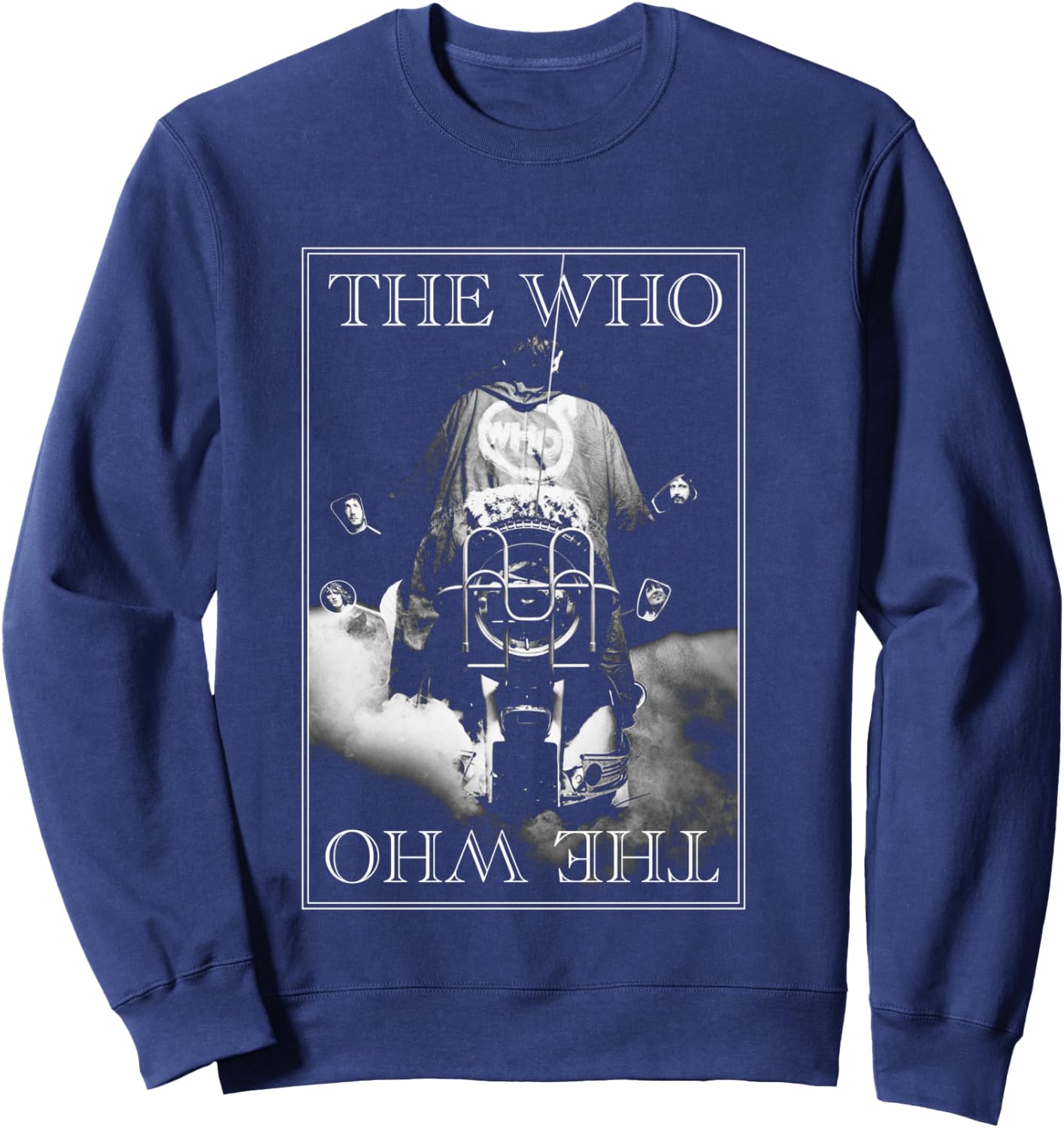 The Official Quadrophenia Bike of Who Shirt, black, S Sweatshirt - Sweatshirt | Navy