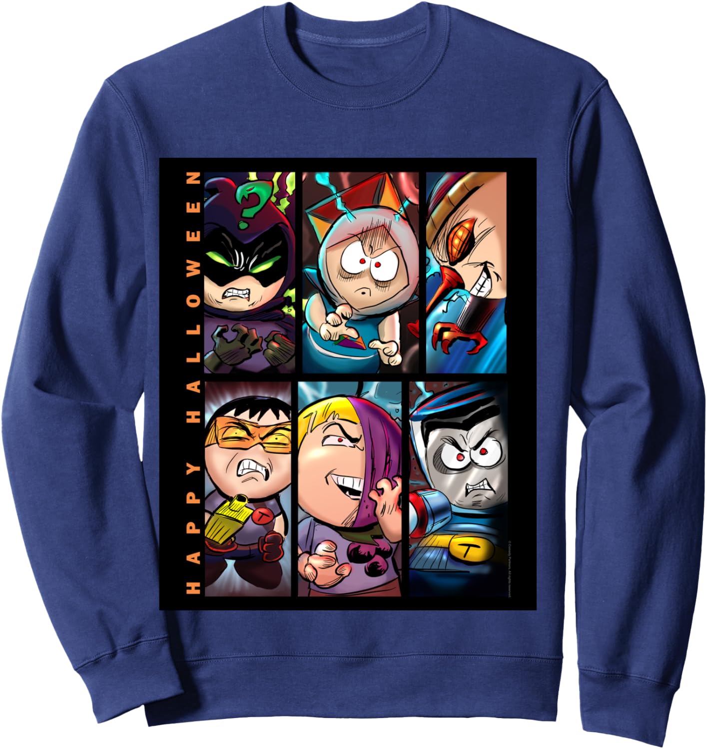 South Park Happy Halloween Sweatshirt - Sweatshirt | Navy