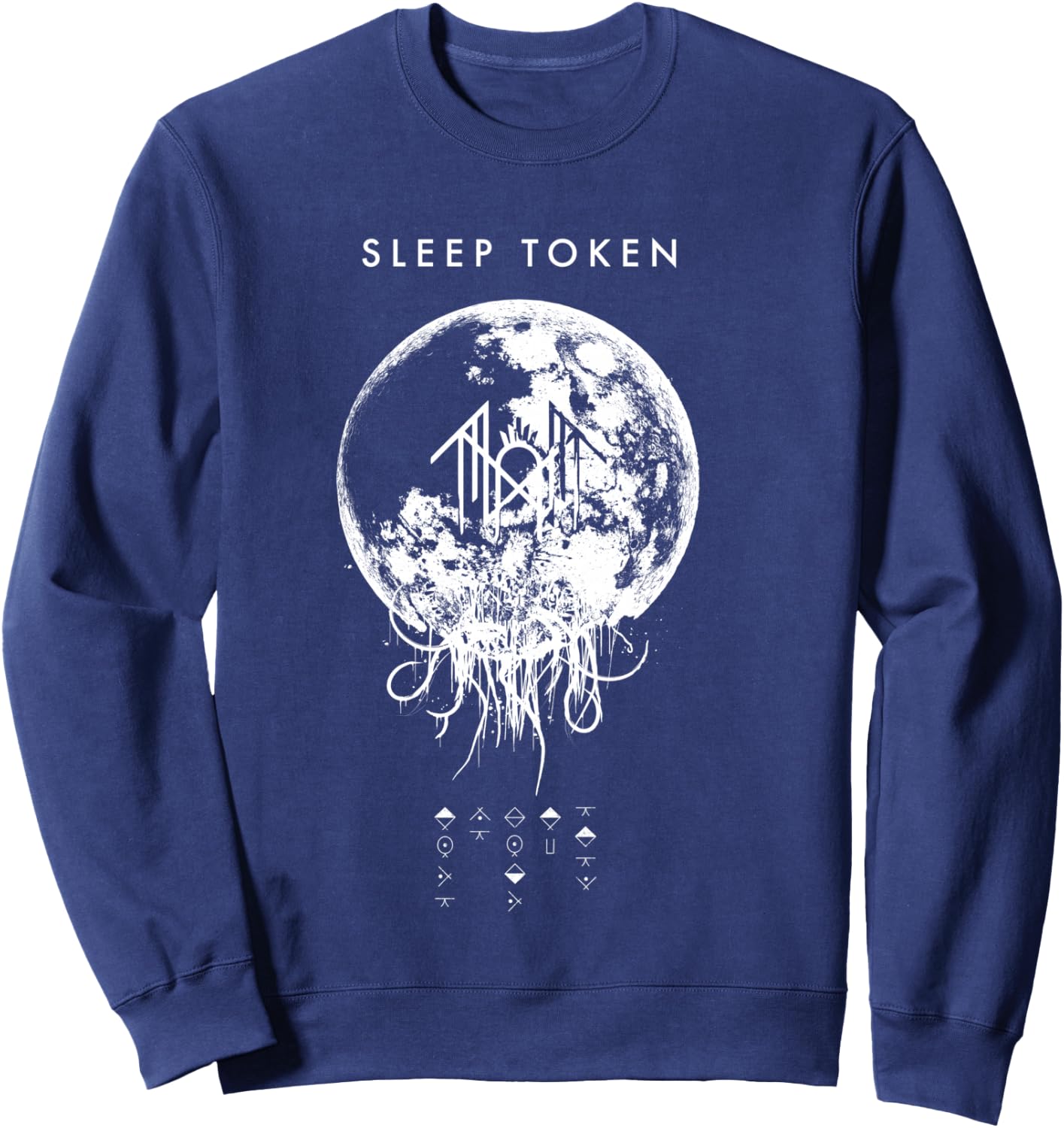 Sleep Token Cover Art Sweatshirt - Sweatshirt | Navy