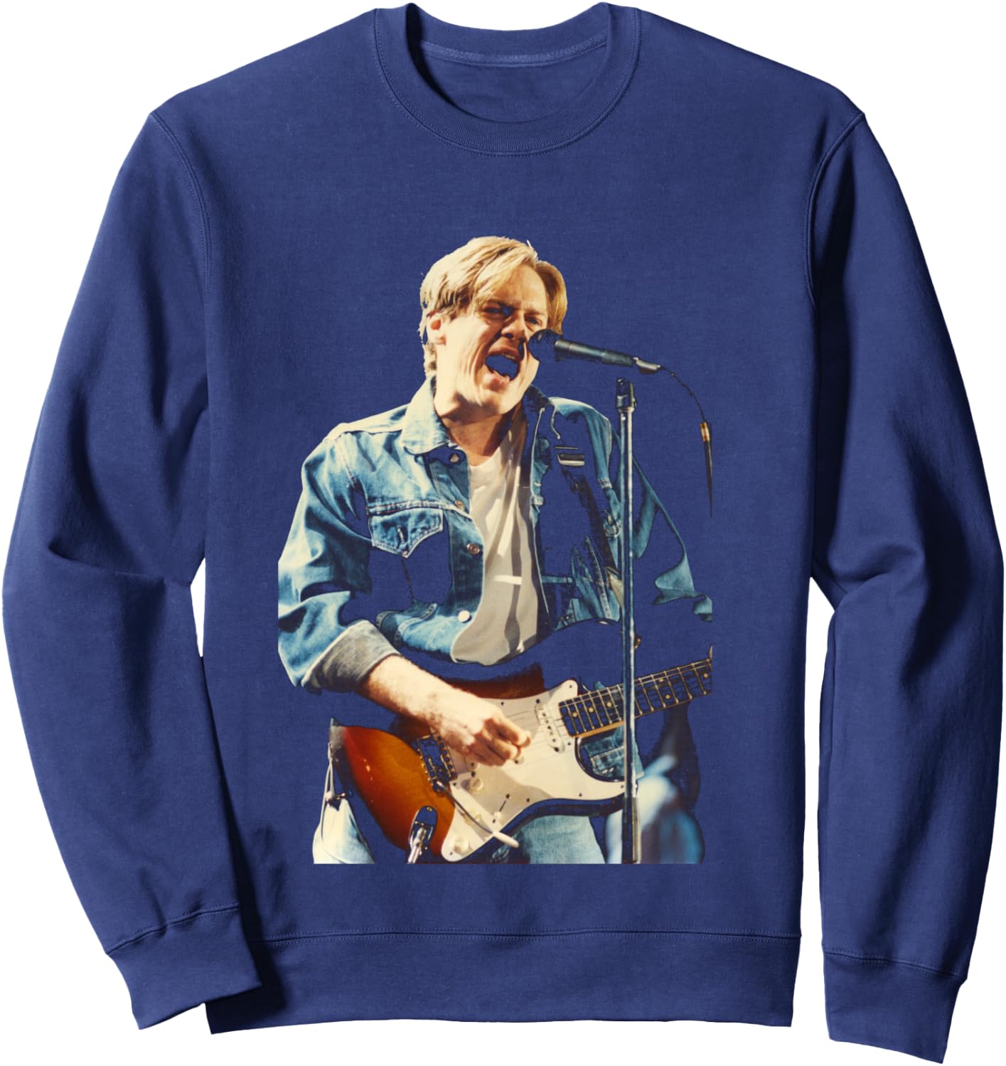Bryan Adams Waking Up The World Tour Live 1992 Sweatshirt - Sweatshirt | Navy