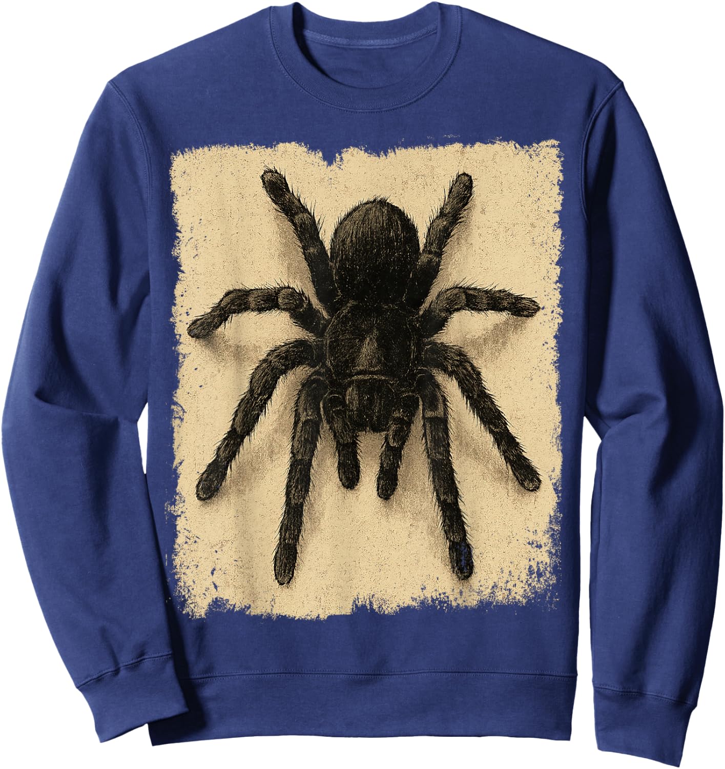 Brazilian Black Tarantula Hairy Spider Arachnid Lovers Sweatshirt - Sweatshirt | Navy