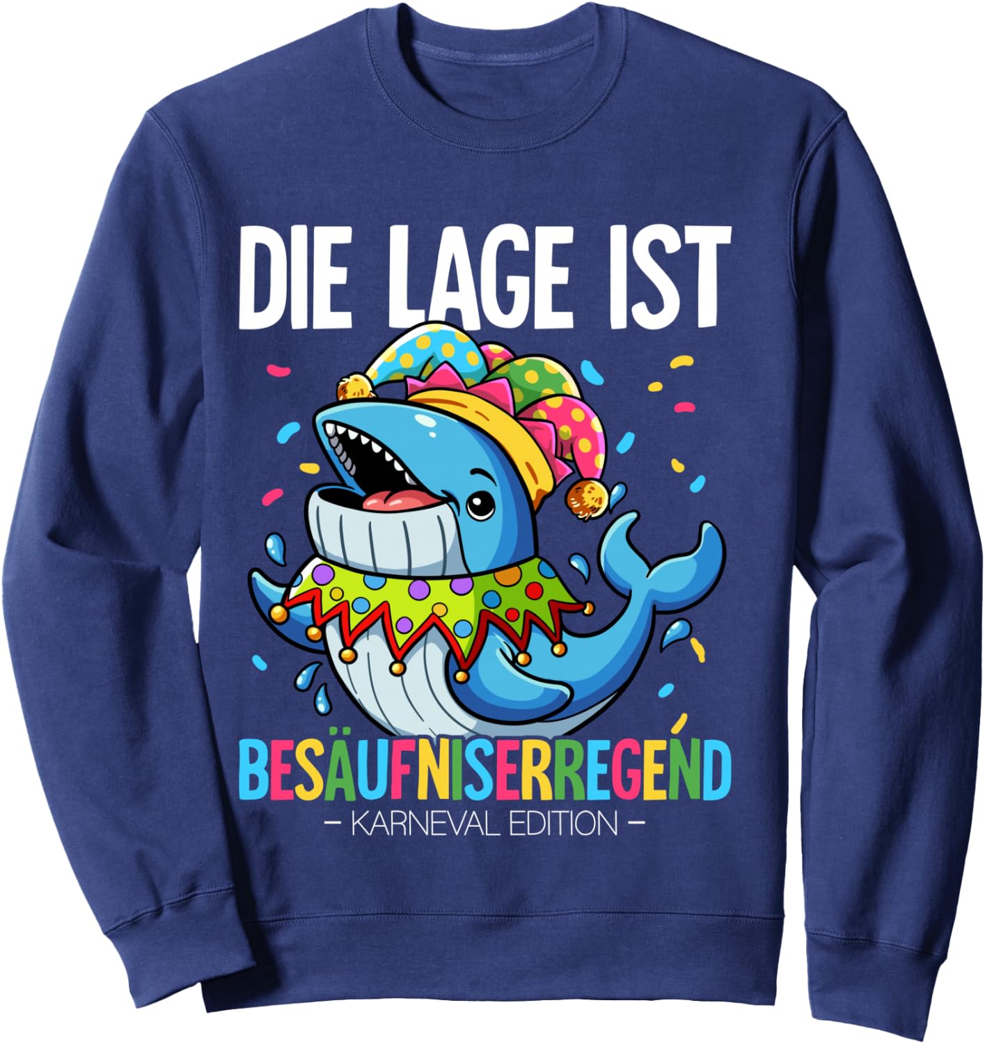 Cologne Carnival Shirt Sweatshirt - Sweatshirt | Navy