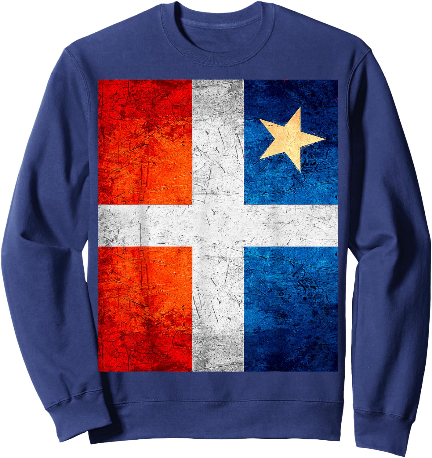 Puerto Rico the rebel history Lares flag ,Cry of Lares 2025 Sweatshirt - Sweatshirt | Navy