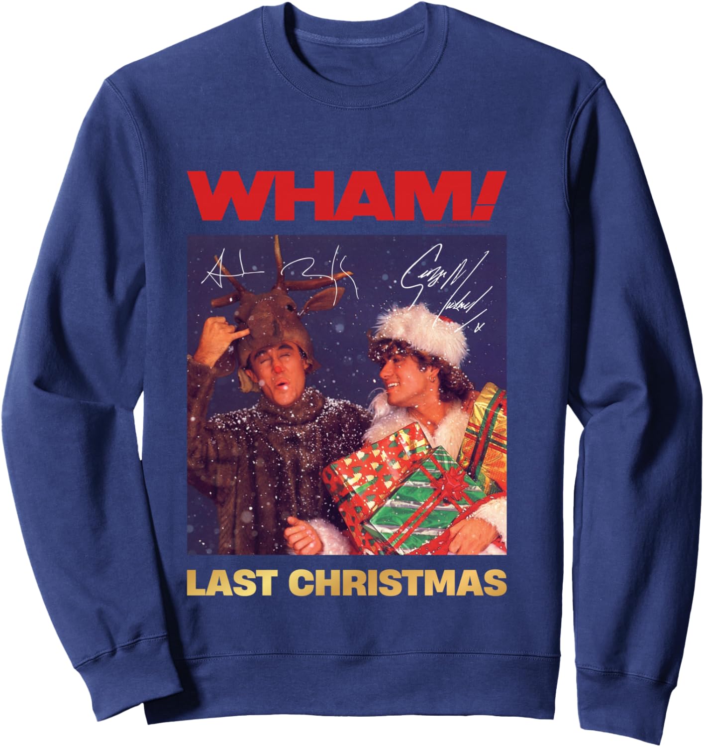 Amazon Last Christmas Signature Edition Exclusive Edition Sweatshirt - Sweatshirt | Navy