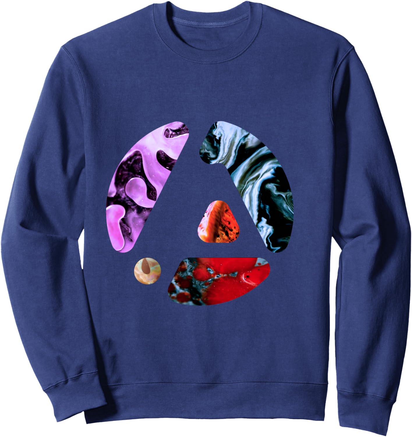 Linkin Park from Zero Neon Logo Sweatshirt - Sweatshirt | Navy