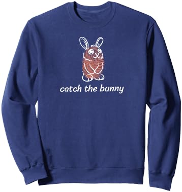 Bunny To Catch Sweatshirt - Sweatshirt | Navy