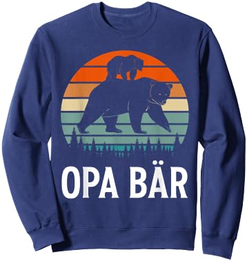 Opa Bär Opa Bär Sweatshirt - Sweatshirt | Navy