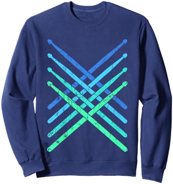 Schlagzeug Schlagzeuger Drummer Jungen Kinder Herren Sweatshirt - Sweatshirt | Navy