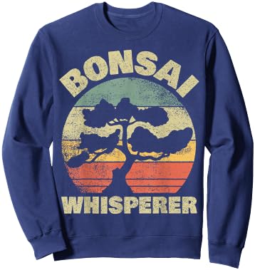 Bonsai Whisperer - Japanese Bonsai Tree - Horticulturist Sweatshirt - Sweatshirt | Navy