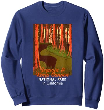 Sequoia National Park California Sweatshirt - Sweatshirt | Navy