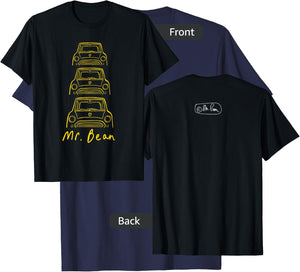 Mr Bean Car T-Shirt - T-Shirt | Navy