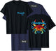 JCombs: Chesapeake Bay Blue Crab (2-Sided) T-Shirt - T-Shirt | Navy