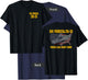 USS Forrestal CVA-59 Aircraft Carrier Veteran Front&Back T-Shirt - T-Shirt | Navy