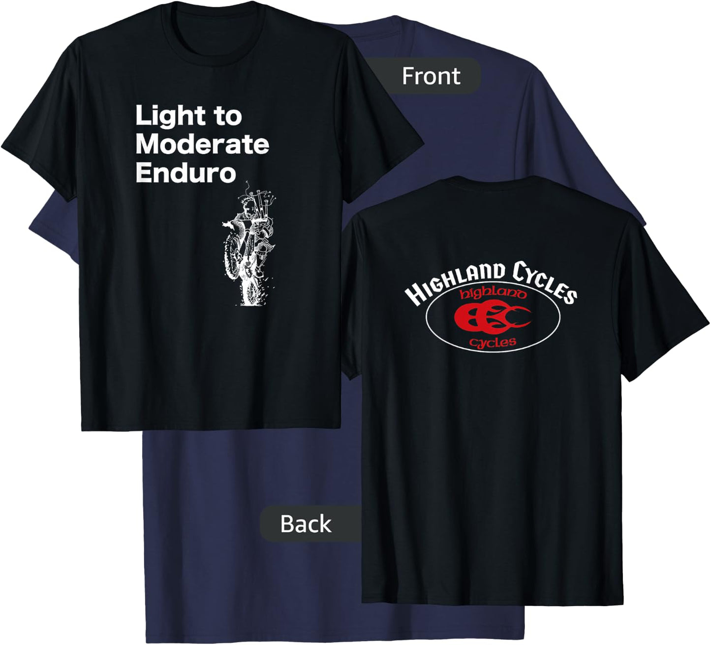 Light to moderate enduro T-Shirt - T-Shirt | Navy
