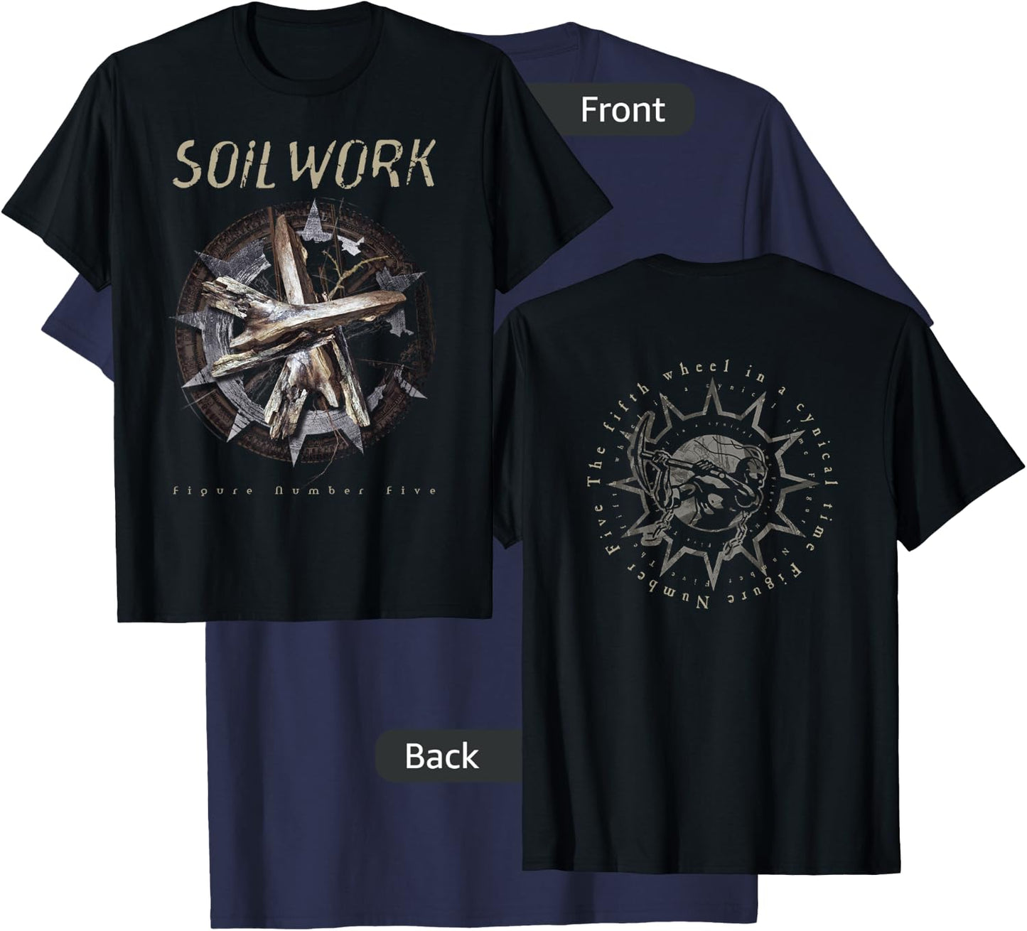 Figure Number Five T-Shirt - T-Shirt | Navy