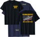 USS Abraham Lincoln CVN-72 Aircraft Carrier Front&Back T-Shirt - T-Shirt | Navy