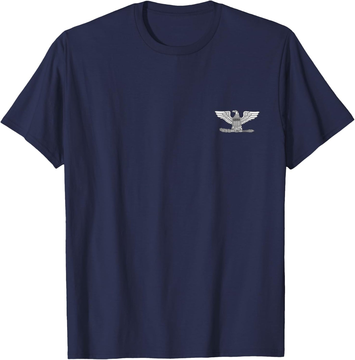 O-6 Colonel Officer Rank Insignia, Army Division Patch Gift T-Shirt - T-Shirt | Navy