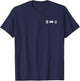 SKI - BRILLE - GONDEL X Skibrille Lift Berge Alpen Skifahrer T-Shirt - T-Shirt | Navy