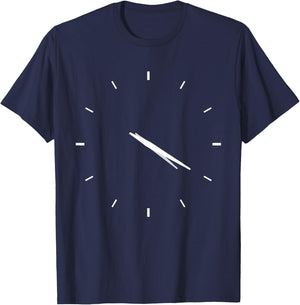 Subtle Stoner Gift, 420 Clock, THC Marijuana Vaporizer Weed T-Shirt - T-Shirt | Navy