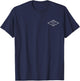 August Surf Club Lahaina-Town Logo T-Shirt - T-Shirt | Navy