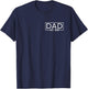Father's Day Dad Est 1999 Logo Expect Pregnancy Announcement T-Shirt - T-Shirt | Navy