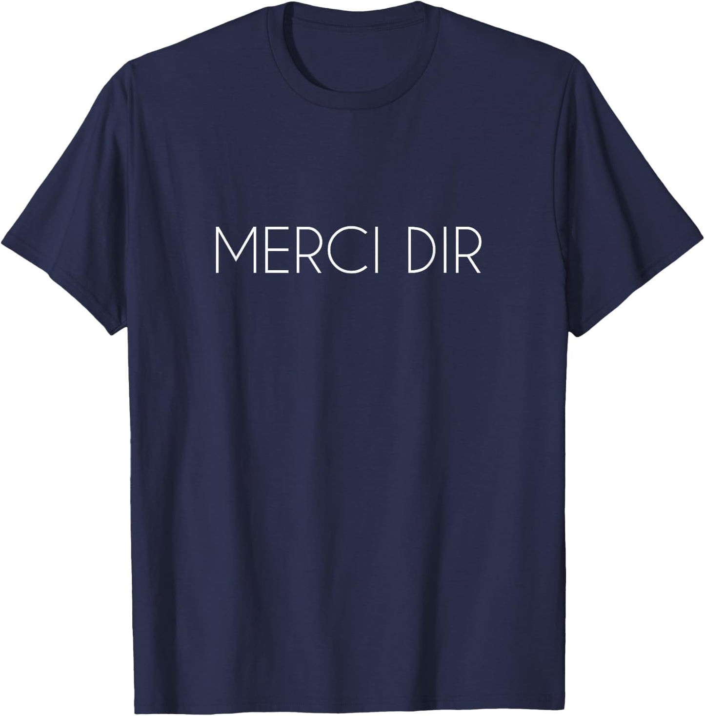 Bairisch lustig - Merci Dir T-Shirt - T-Shirt | Navy