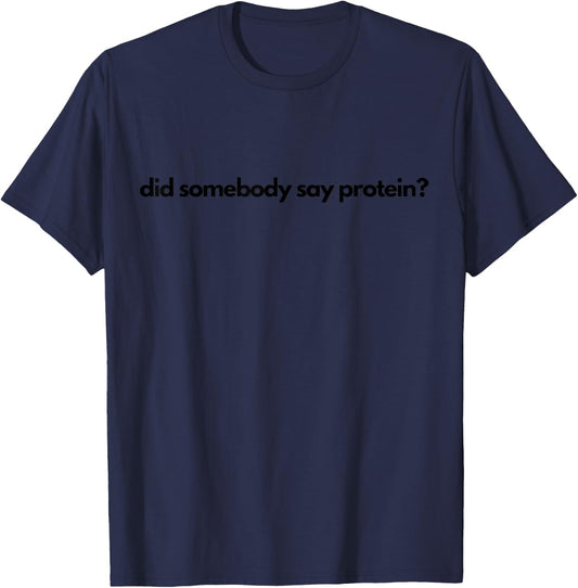 Protein Men's Gym Pump Cover Oversized Gym Workout T-Shirt - T-Shirt | Navy