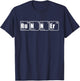 RUNNER Ru N N Er Periodic Table of Elements Science Run Meme T-Shirt - T-Shirt | Navy