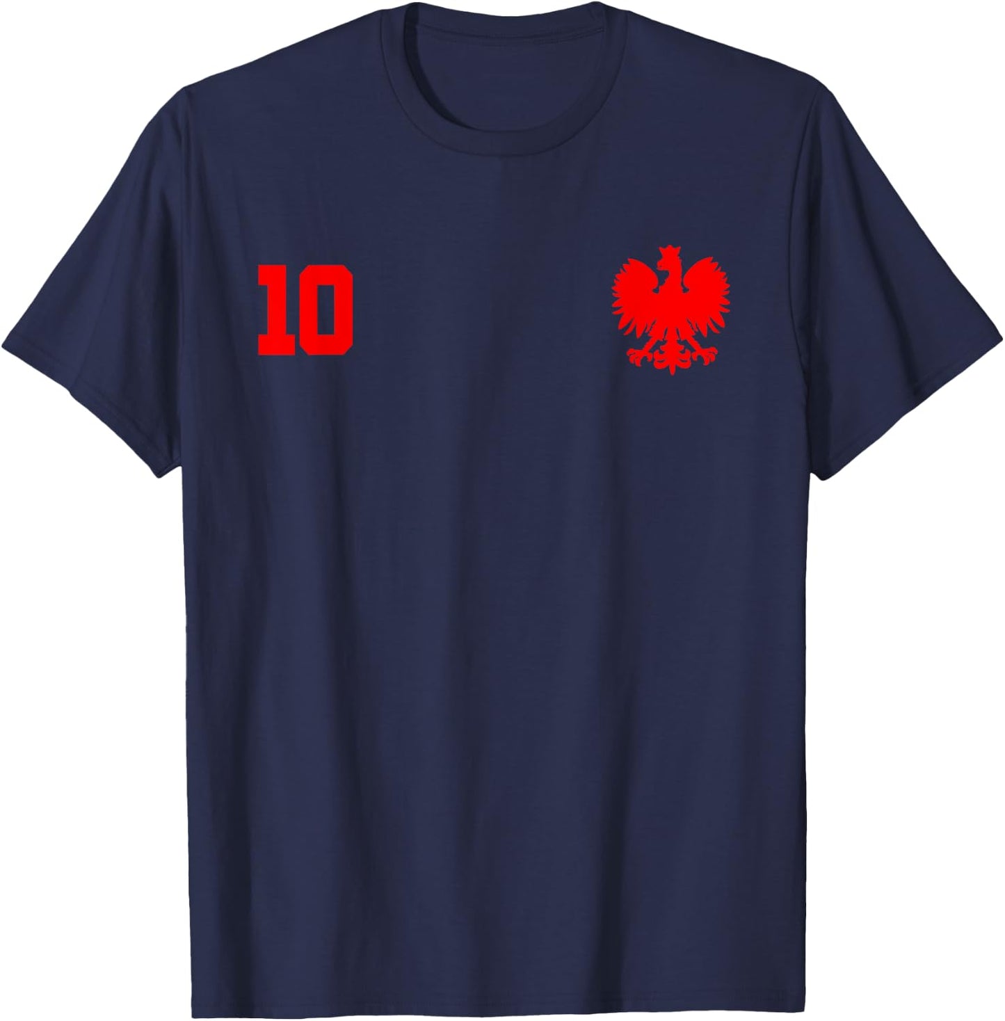 Poland For Gift Poland Poland Warsaw Flag , Black, S T-Shirt - T-Shirt | Navy