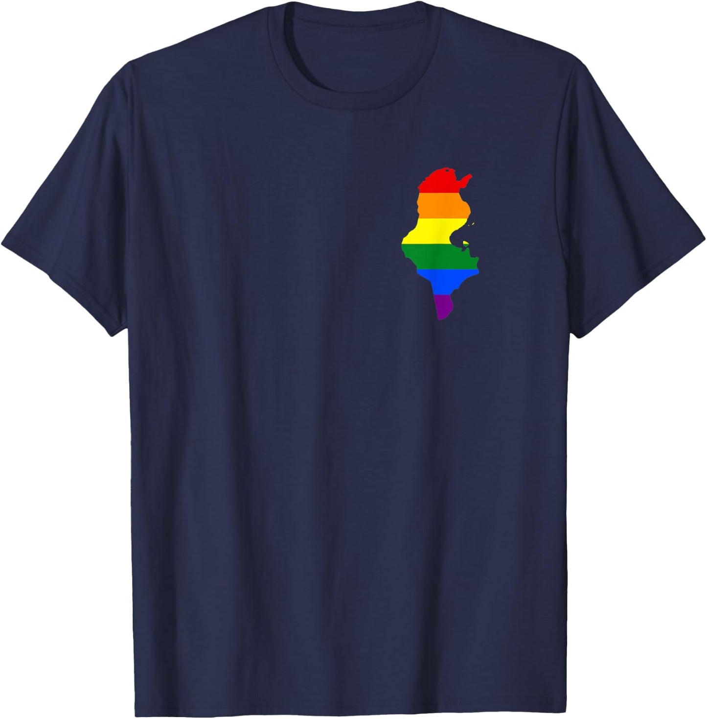 Tunesien LGBT Deko Nordafrika Tunis Pride Gay Herren Gender T-Shirt - T-Shirt | Navy