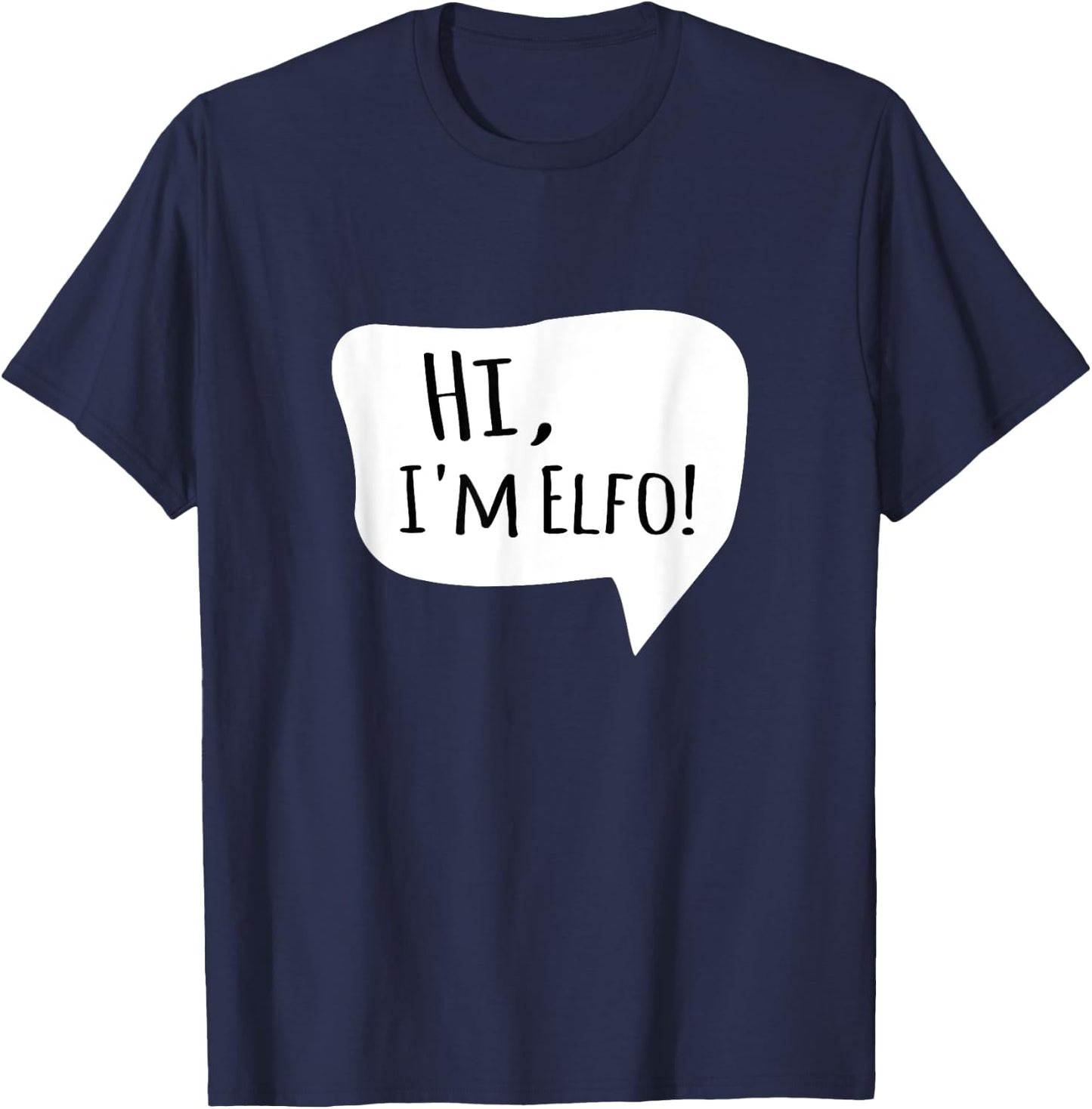 Hi I'm Elfo T-Shirt - T-Shirt | Navy