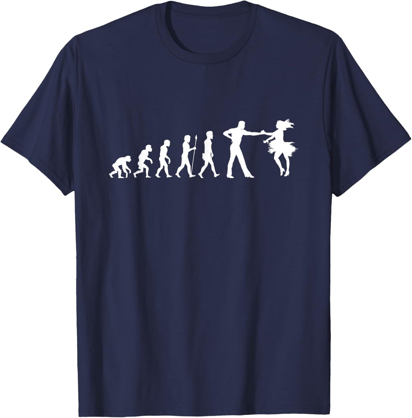 Bachata Evolution Dancer Latin America Dance Gift T-Shirt - T-Shirt | Navy