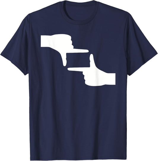 Hands camera T-Shirt - T-Shirt | Navy