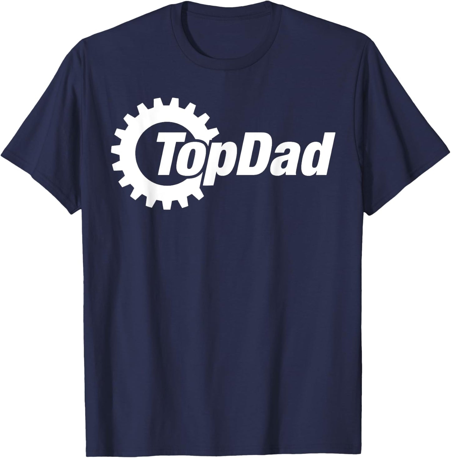Top Dad Gear Funny Mechanic Dad T-Shirt - T-Shirt | Navy