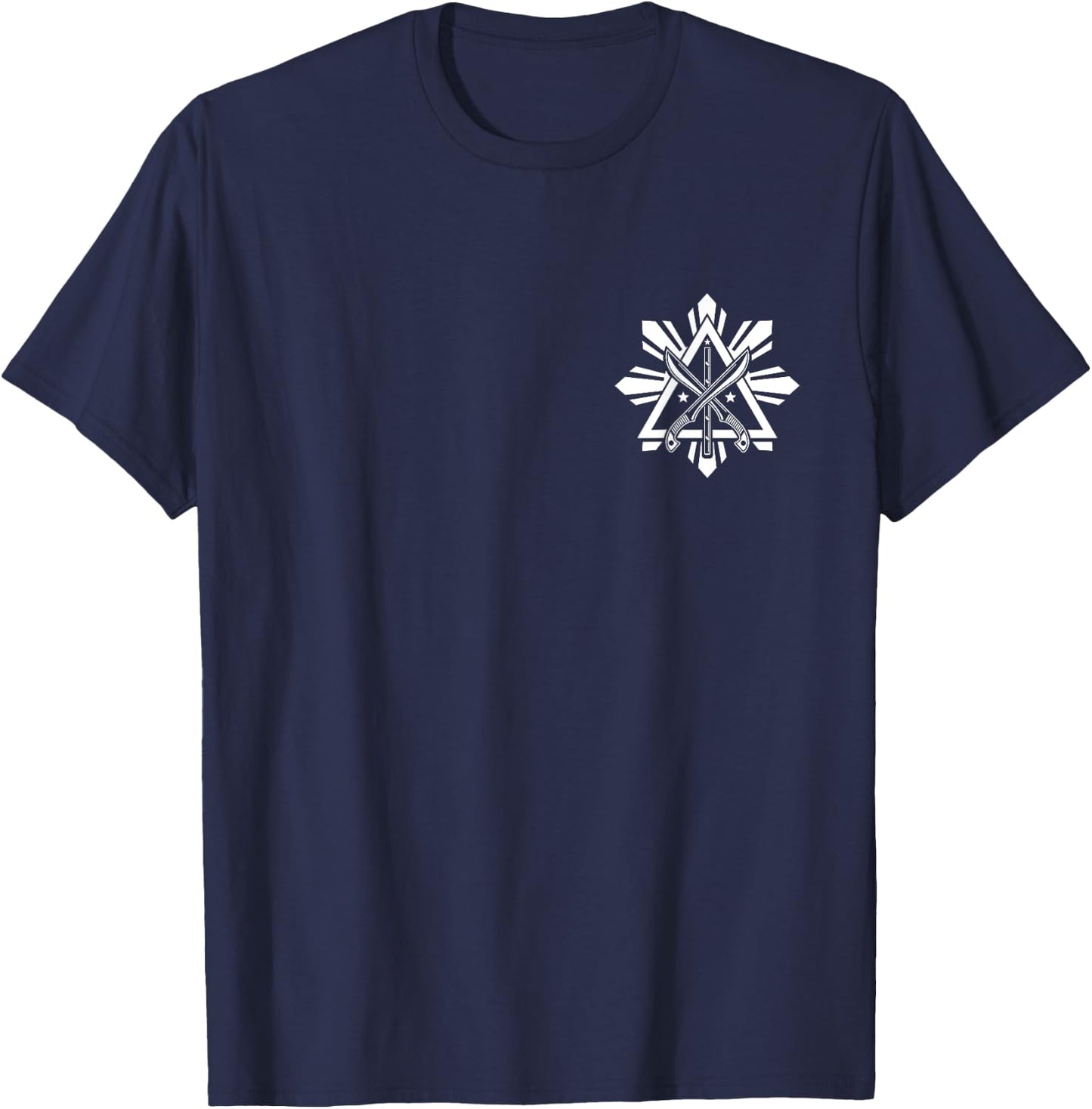 Kali eskrima arnis filipino martial arts eskrimador T-Shirt - T-Shirt | Navy