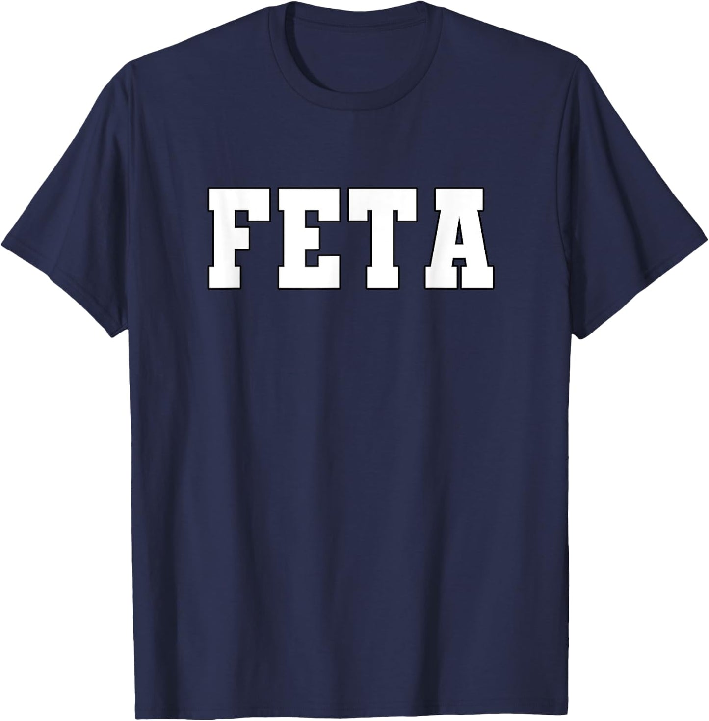 Feta Cheese T-Shirt - T-Shirt | Navy